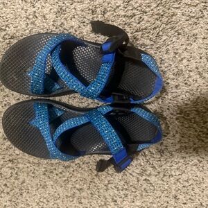 Chaco Sport Hiking Sandals Women 6.5 - 7 Blue Adjustable Outdoor Sandals